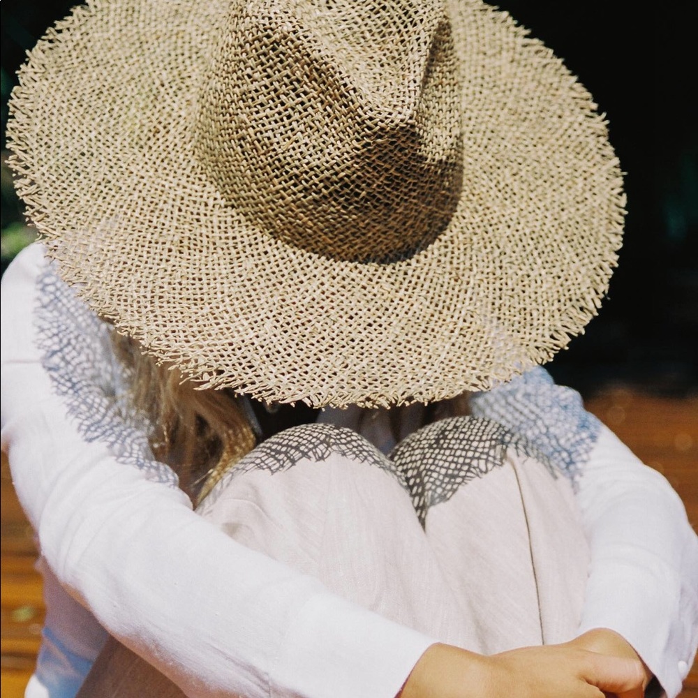 Lack of Color Sunnydip Fray Fedora